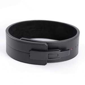 Cheap Price <b>Weight</b> Lifting Leather Dip Belt Men Leather Weightlifting Dipping Belt with Custom logo Leather Dip Belt - Product Image 3