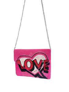 Bolso de mano bordado con cuentas de semillas hecho a mano, personalizable, a la moda - Product Image 2