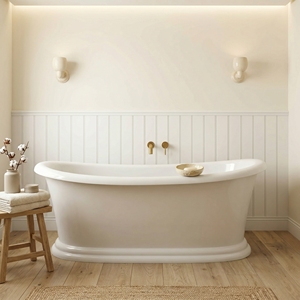 Baignoire autoportante FW-3305-Morden en acrylique pour salle de bain - Product Image 6