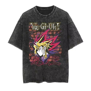 Custom Digital Printing Washed Plus Size <b>Men's</b> Shirts 100% Cotton <b>Animal</b> Print Formal Loose Fit 180g Knitted - Product Image 5