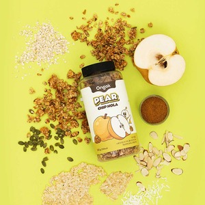 [FARMTOGLOBAL] Ongok Honey Chipnola Korean Granola Cereal Baked Whole Grain Honey <b>Snack</b> for Cafe & Bakery Use - Product Image 3