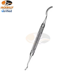 Lima de hueso manual Miller de alta calidad, 180 mm, doble punta, 5 mm/6 mm de ancho, acero inoxidable alemán premium, certificado CE, dental MOL - Product Image 2