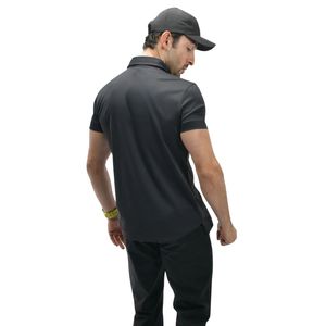 <b>Men</b> <b>Black</b> <b>Short</b> <b>Sleeve</b> Polo <b>Shirt</b> Casual Slim Fit Collar T <b>Shirt</b> Soft Lightweight Basic Golf Tennis Training Daily Wear - Product Image 6