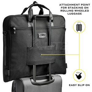 Sac de voyage pour vêtements, tissu imperméable durable de qualité supérieure, design élégant, pour hommes et femmes, usage professionnel et de voyage - Product Image 6