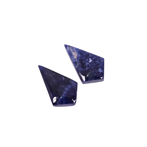 Sodalita Natural de 12.8 Quilates (Peso por Par) 20x11mm Forma de Cometa, Gema Suelta - Product Image 4