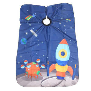 Capas de peluquería para niños profesionales, de tela de poliéster impermeable, para cortar el cabello, capas de barbero - Product Image 1