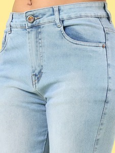 Women's New Collection India Wholesale <b>Boot</b> Cut Denim Jeans-Eco-Friendly Vintage Style - Product Image 6