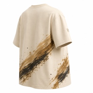 Camisetas Personalizadas con Logotipo, 100% Algodón, Ecológicas, Ligeras, Cuello Redondo, para Hombre, Tallas Grandes, Hechas a Medida, al por Mayor - Product Image 5