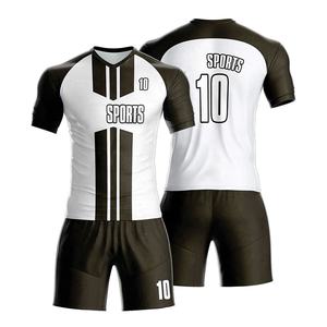 Kit de entrenamiento de camiseta de fútbol para hombre de poliéster 100% de alta calidad, diseño personalizado Original de fábrica, nueva alta calidad en venta - Product Image 2