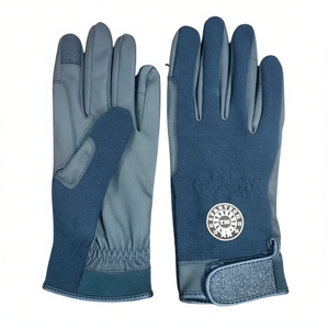 Horse Riding <b>Gloves</b> Cycling/SKI Women's Lightweight Stretch Fabric Back Synthetic Leather Palm Training <b>Touchscreen</b> Index Finger - Product Image 2