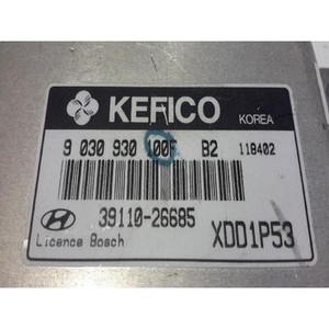 Unité de commande moteur Elantra 2000-2006 d'occasion OEM 3911026685 - Product Image 2