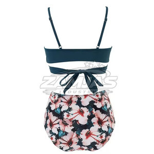 ชุดบิกินี่จากโรงงาน OEM เป็นมิตรกับสิ่งแวดล้อม ชุดว่ายน้ำชายหาด ชุดบิกินี่ ปรับแต่งสีได้ มีจำหน่าย - Product Image 3