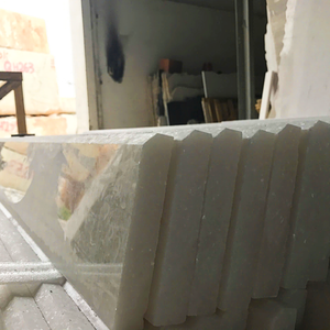 Vietnam White <b>Marble</b> Stair Cladding – Natural <b>Marble</b> Slabs, Honed / Polished Finish for Luxury Hotel & Villa Projects - Product Image 3