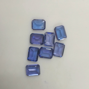 แทนซาไนต์สีน้ำเงินธรรมชาติ 8x6 มม. ทรงแปดเหลี่ยม คุณภาพดีที่สุด พลอยหลวมสำหรับทำเครื่องประดับ รีดดิ้ง เมาน์เทน เจมส์ น้ำหนักประมาณ 1 กะรัต - Product Image 3