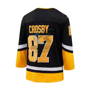 Camiseta de Hockey sobre Hielo de Verano, Manga Corta, Transpirable, de Secado Rápido, 100% Poliéster, Ropa Deportiva de Alta Calidad, Gran Venta - Product Image 3