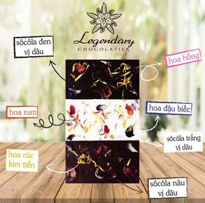 Luxury Chocolate Gift <b>Box</b> Of Chocolate Bar With Flowers and Nuts, Custom <b>Box</b> For Women's Gift Set - Product Image 2