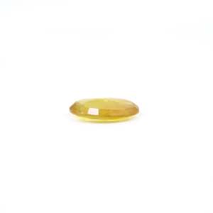 Yellow Sapphire 2.4 Carat Oval Faceted Loose Gemstone for Fine Jewelry - Product Image 3