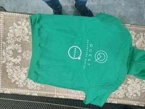 เสื้อสเวตเชิ้ตผู้ชายแบบสวม คอวี ผ้าฟลีซ 100% คอตตอน แห้งเร็ว เป็นมิตรกับสิ่งแวดล้อม พร้อมโลโก้แบบกำหนดเอง ระบายอากาศได้ดี สไตล์ฤดูหนาว - Product Image 6