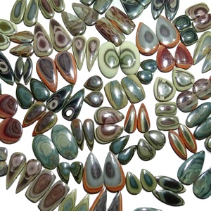 Natural Imperial jaspe par cabujones piedras preciosas Imperial jaspe cabujones sueltos venta al por mayor de piedras preciosas para la fabricación de joyas - Product Image 2