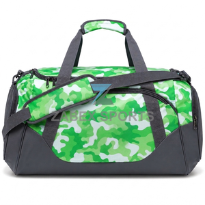 Custom Printed Camouflage <b>Duffel</b> <b>Bag</b> with Spacious Main Compartment Premium Athletic Gear Carry <b>Bag</b> for Workout Training and Fit - Product Image 2