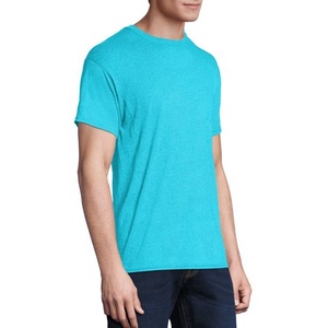 เสื้อยืดกีฬาคอกลมผู้ชายไซส์ใหญ่-ขายส่ง เสื้อฤดูร้อนเย็นสบาย บริการ OEM แขนยาว ผ้าฝ้าย 100% ปรับแต่งได้ - Product Image 2