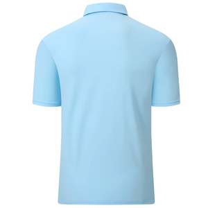 เสื้อโปโลกอล์ฟชาย น้ำหนัก 220 กรัม |   ผ้าเจอร์ซีย์ 100% คอตตอนและโพลีเอสเตอร์ |   เสื้อโปโลเปล่าคุณภาพสูงแบบเรียบสีพื้นสั่งทำได้ - Product Image 6