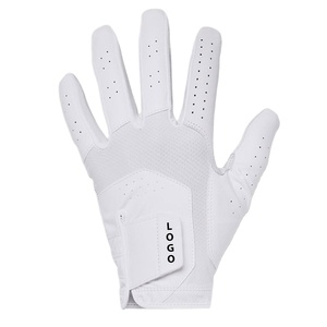 Guantes de golf de cuero personalizados para hombre, guantes de golf ligeros de piel de oveja - Product Image 1
