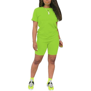 Conjunto Deportivo para Mujer, Moda Europea, Ropa Deportiva, Fabricante OEM, Ropa de Entrenamiento Personalizada, Shorts Ajustados - Product Image 5