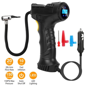 Inflador de neumáticos de coche portátil de 12V CC, compresor de aire eléctrico Digital con luz LED de 150PSI para inflado de aire de coche - Product Image 3