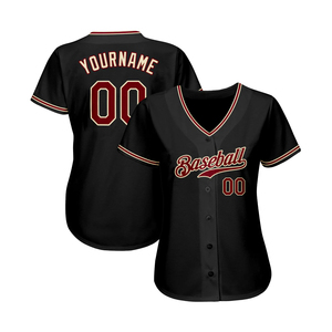 Maillots de baseball OEM, maillots brodés pour uniformes d'équipes sportives, fournisseur en gros, faible MOQ - Product Image 1