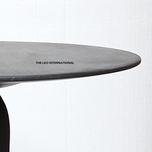 Mesa Auxiliar de Estilo Americano, Color Negro, Diseño Redondo, Accesorios de Muebles de Hierro y Metal, Mesa Auxiliar de la Mejor Calidad - Product Image 6