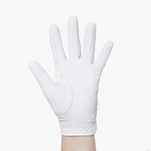 2026 White Genuine Leather Equestrian Riding Gloves Men Regular Fit <b>Button</b> Closure Solid Color Grip Gloves for Riding 2026 - Product Image 6