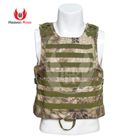 Gilet porte-plaques MOLLE camouflage multi-poches réglable pour homme, idéal pour le paintball et les activités sportives en extérieur