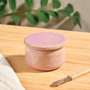 Conteneur à beurre minimaliste avec couvercle, finition mate lisse, compact, élégant, pour comptoir de cuisine - Product Image 4