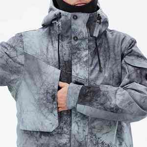 Veste de ski d'hiver pour hommes, vente en gros, respirante, imperméable, coupe-vent, veste de sport d'hiver, veste de snowboard personnalisée pour hommes - Product Image 4