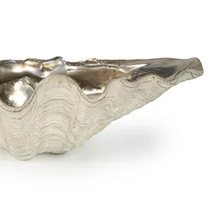 Cuenco Decorativo de Metal Hecho a Mano, Forma Irregular, Estilo Vintage, para Decoración de Mesa de Fiesta - Product Image 3