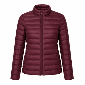 High Quality Women Customize <b>Crop</b> Breathable Knitted Eco-Friendly Bubble <b>Puffer</b> <b>Jackets</b> New Design Standard Nylon Bubble <b>Jacket</b> - Product Image 6
