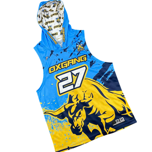 <b>Athletic</b> Fit 7on7 Football Uniform Men Youth 90% Polyester 10% Spandex Moisture Wicking Custom Logo 7v7 Flag Football Jersey - Product Image 1