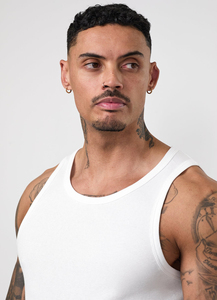 Débardeurs pour hommes en coton côtelé respirant, absorbant la transpiration, pour le sport et le fitness - Product Image 5