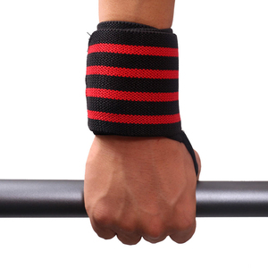Professional Gym Wrist Wraps Heavy Elastic Support Straps for <b>Bench</b> Press Deadlift Fitness Wrist Wraps - Product Image 5