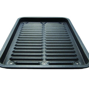 Plaques de cuisson en aluminium métallisé noir pour fabricants en gros – Idéales pour la famille, spécial poisson grillé - Product Image 1