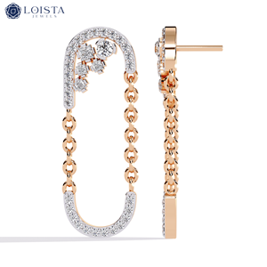 IGI Certified Lab Grown Diamond Earring <b>Studs</b> <b>Men</b> Custom 10K 14K 18K Gold Vvs Lab Created Made Diamond Earrings Women Jewelry - Product Image 1