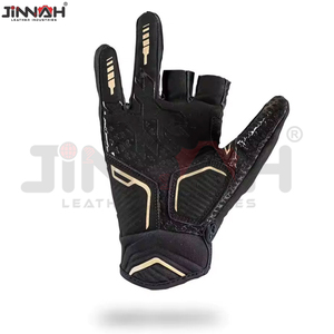 Guantes tácticos de medio dedo para tiro, ciclismo, paintball, motociclismo, conducción, guantes sin dedos para paintball para hombres - Product Image 3
