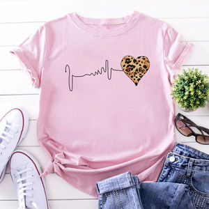 T-shirts graphiques personnalisés avec logo imprimé, T-shirts tendance en coton, chemises vintage, T-shirts décontractés pour femmes, hauts pour femmes - Product Image 5
