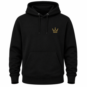 Sweat à capuche brodé de qualité supérieure pour homme, logo personnalisé brodé, coton épais GSM, unisexe, coupe ample, impression en relief - Product Image 5