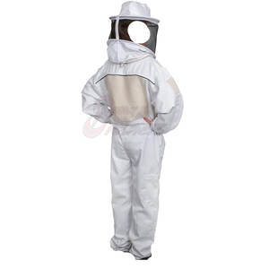 Traje de apicultura de cuerpo completo con paneles altos y cremallera resistente para máxima seguridad y comodidad - Product Image 6