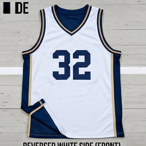 Reversible Basketball Jersey Sports Sleeve Team Number Basket Ball Jerseys Unisex 100% <b>Polyester</b> Mesh Basketball Jersey <b>Shirts</b> - Product Image 2