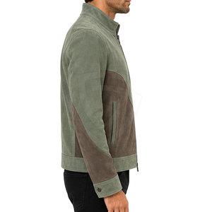 Stylish <b>Suede</b> <b>Leather</b> <b>Jacket</b> With Smooth <b>Leather</b> Finish Comfortable Design For Men Outdoor Wear Casual Looks And Daily Fashion - Product Image 6