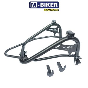 แม่แรงรถบรรทุก MC320 รุ่น Naked/Sport/Touring/Underbone รับน้ำหนัก 80-250 กก. หมุนล้อได้ 360 องศา โครงสร้าง CNC วางด้านบน - Product Image 6