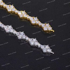 Collar de Plata con Incrustaciones de Circonitas, Cadena de Lujo, Collar de Fiesta, Estilo Moderno y Atrevido - Product Image 2